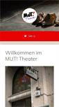 Mobile Screenshot of muttheater.de