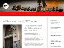 Tablet Screenshot of muttheater.de